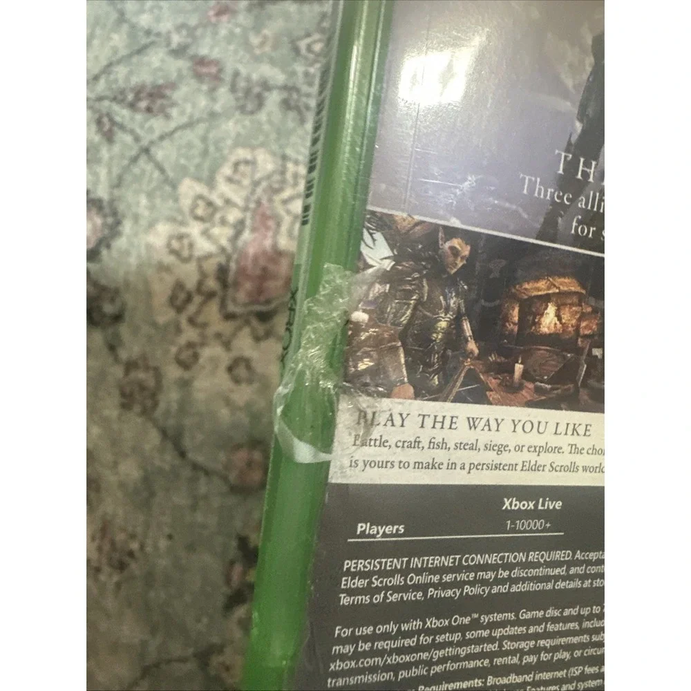NEW Sealed The Elder Scrolls Online Tamriel Unlimited for XBOX ONE #V37